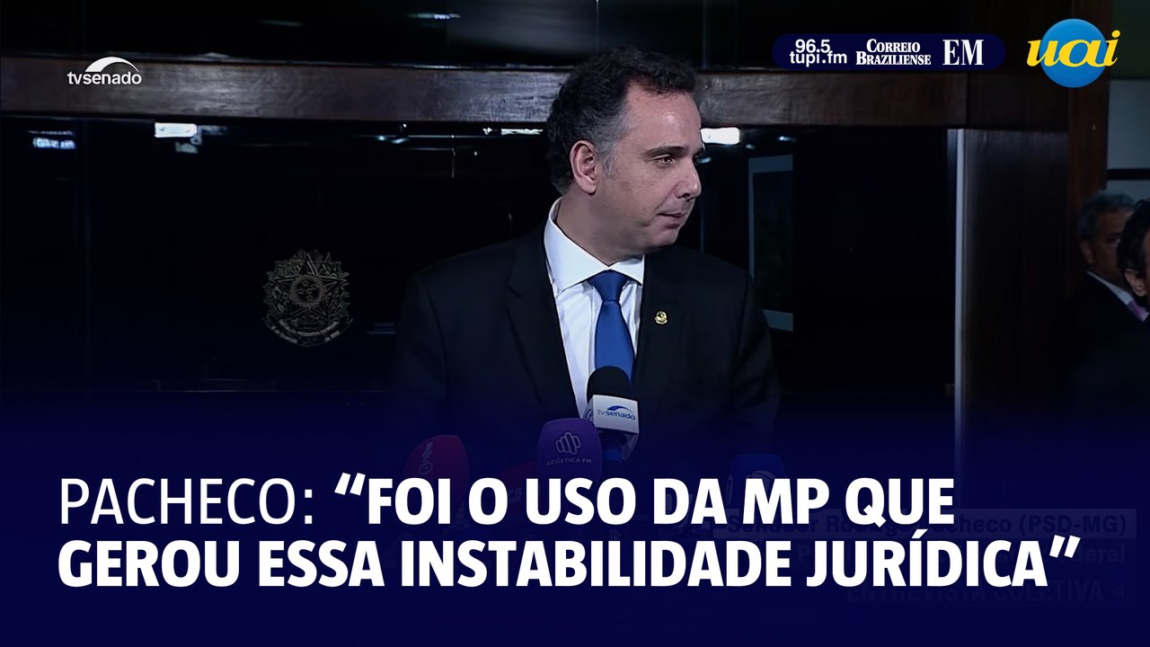 Pacheco sobre desoneração: "Estamos abertos para discutir um novo modelo "