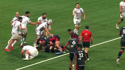 TOP 14 - Essai de Joel KPOKU (LOU) - LOU Rugby - Union Bordeaux - Bègles