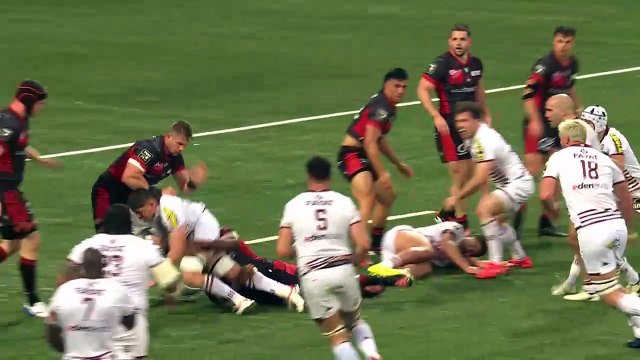 TOP 14 - Essai de Peter SAMU (UBB) - LOU Rugby - Union Bordeaux - Bègles