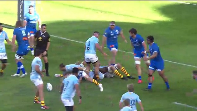 TOP 14 - Essai de Tavite VEREDAMU (USAP) - USA Perpignan - Castres Olympique