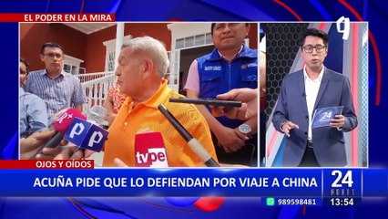 César Acuña solicita respaldo ciudadano para viajar a China: “Defiéndame, llámenme gobernador viajero"