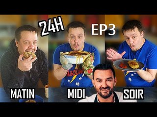 Je mange que des recettes "Tous en cuisine" de Cyril Lignac pendant 24 heures Ep3 ! (Exclusivité Dailymotion)