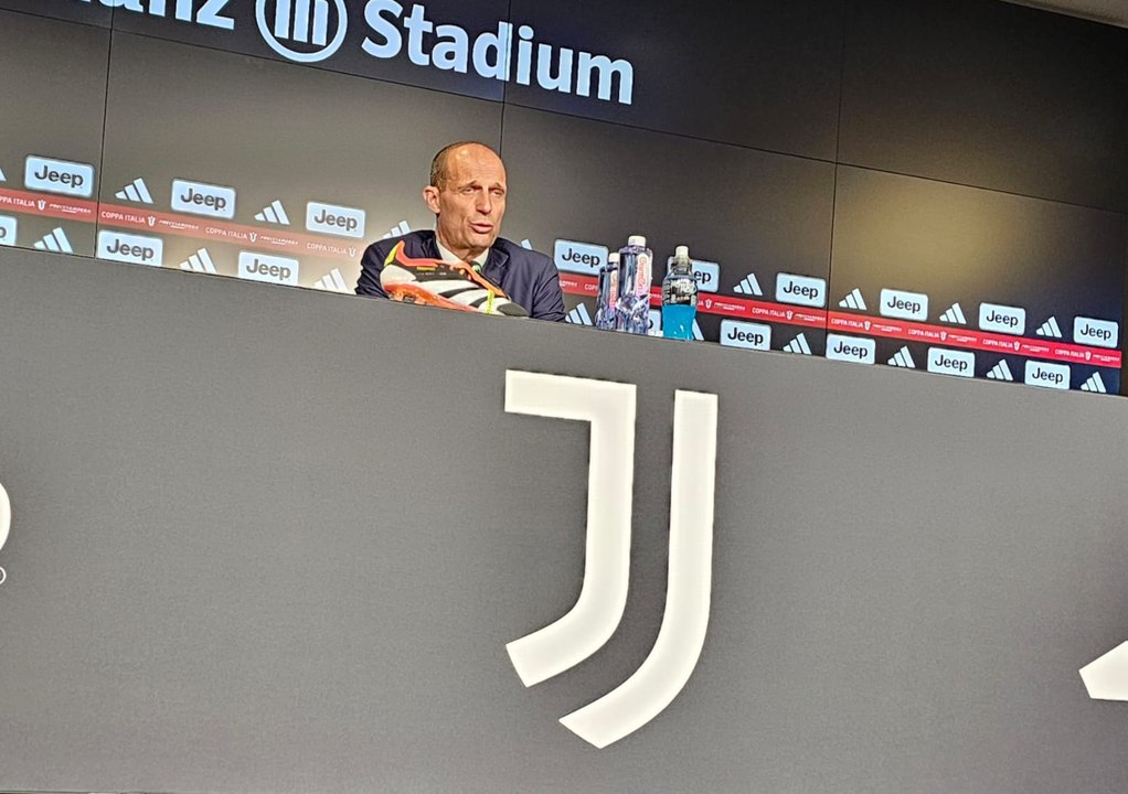 Juventus-Lazio 2-0 | Coppa Italia | La conferenza di Allegri