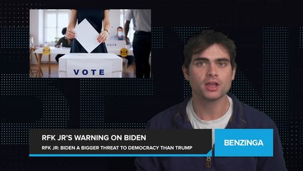 RFK Jr Says Biden Poses Greater Threat to Democracy Than Trump