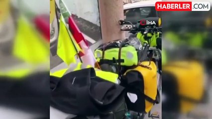 Kuzey Makedonya'dan bisikletle Hac vazifesini yerine getirmek için yola çıktılar