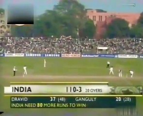 Sourav Ganguly 65 vs Zimbabwe