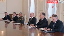 Azerbaycan Cumhurbaşkanı Aliyev, Savunma Sanayii Başkanı Görgün'ü kabul etti