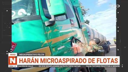 harán microaspirado de flotas