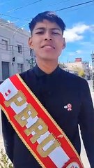 El homenaje de la colectividad peruana por Malvinas