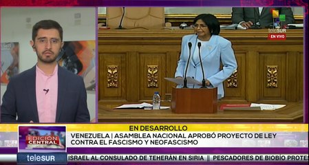 La Asamblea Nacional aprobó en primera discusión Ley Contra el Fascismo en Venezuela
