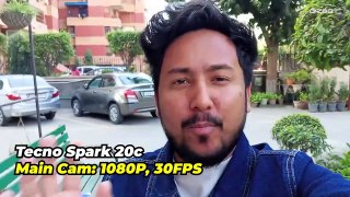 Tecno Spark 20c Review  Detailed Camera Test | Hrithik Rawat