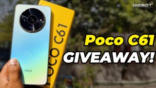 Poco C61 Review & Giveaway! ⚡️ | Hrithik Rawat