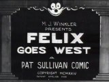Felix the Cat- Felix Goes West (1924)