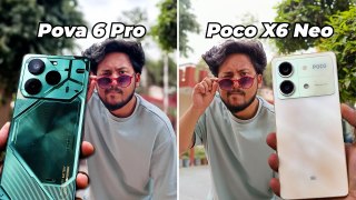 Poco X6 Neo vs Tecno Pova 6 Pro  Camera Comparison