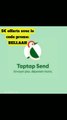 Code promo Taptap send  5€ de bonus offerts