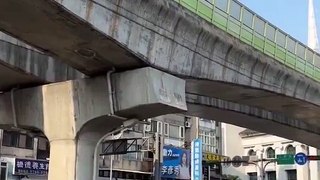 Así se movía un puente durante el terremoto en Taiwán