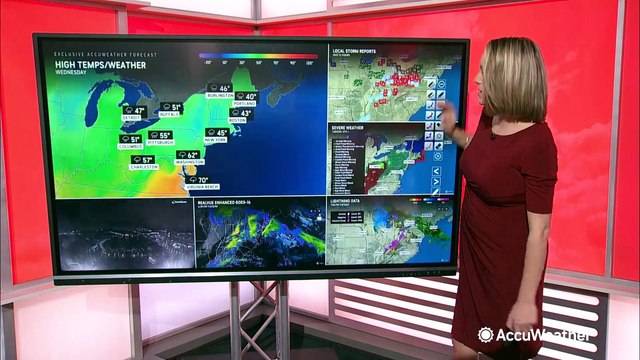 Soaking rain and spring snow on the way for the Northeast