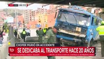 Accidente en La Autopista: El chofer del minibús deja a dos niños en la orfandad luego 20 años de dedicarse al ‘volante’