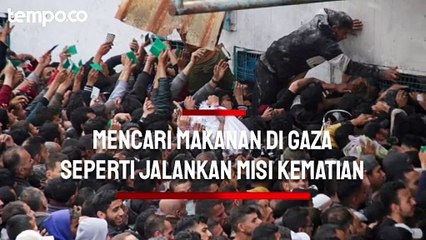 Cerita Warga Gaza, Mencari Makanan seperti Menjalankan Misi Kematian