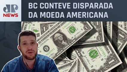 Banco Central intervém e dólar fecha o dia com cotação estável; economista analisa