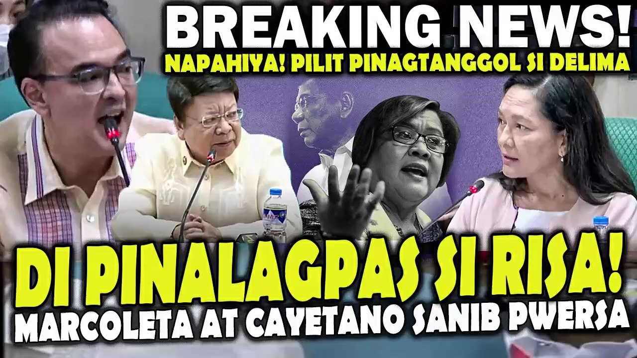 SANIB PWERSA! Cayetano at Marcoleta KINAWAWA si Hontiveros sinuplak ang pagtatanggol kay Delima