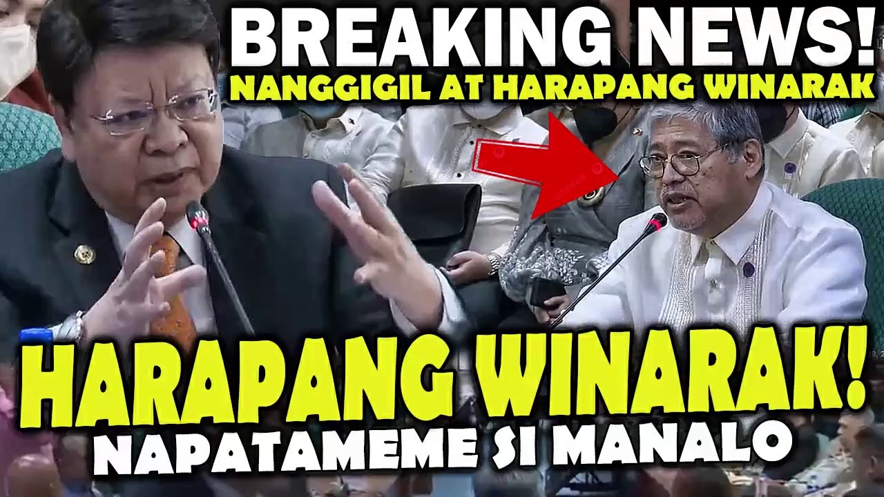 NANGGIGIL at HARAPANG WINARAK si Enrique Manalo ni Cong. Marcoleta sa pahayag nito sa WPS