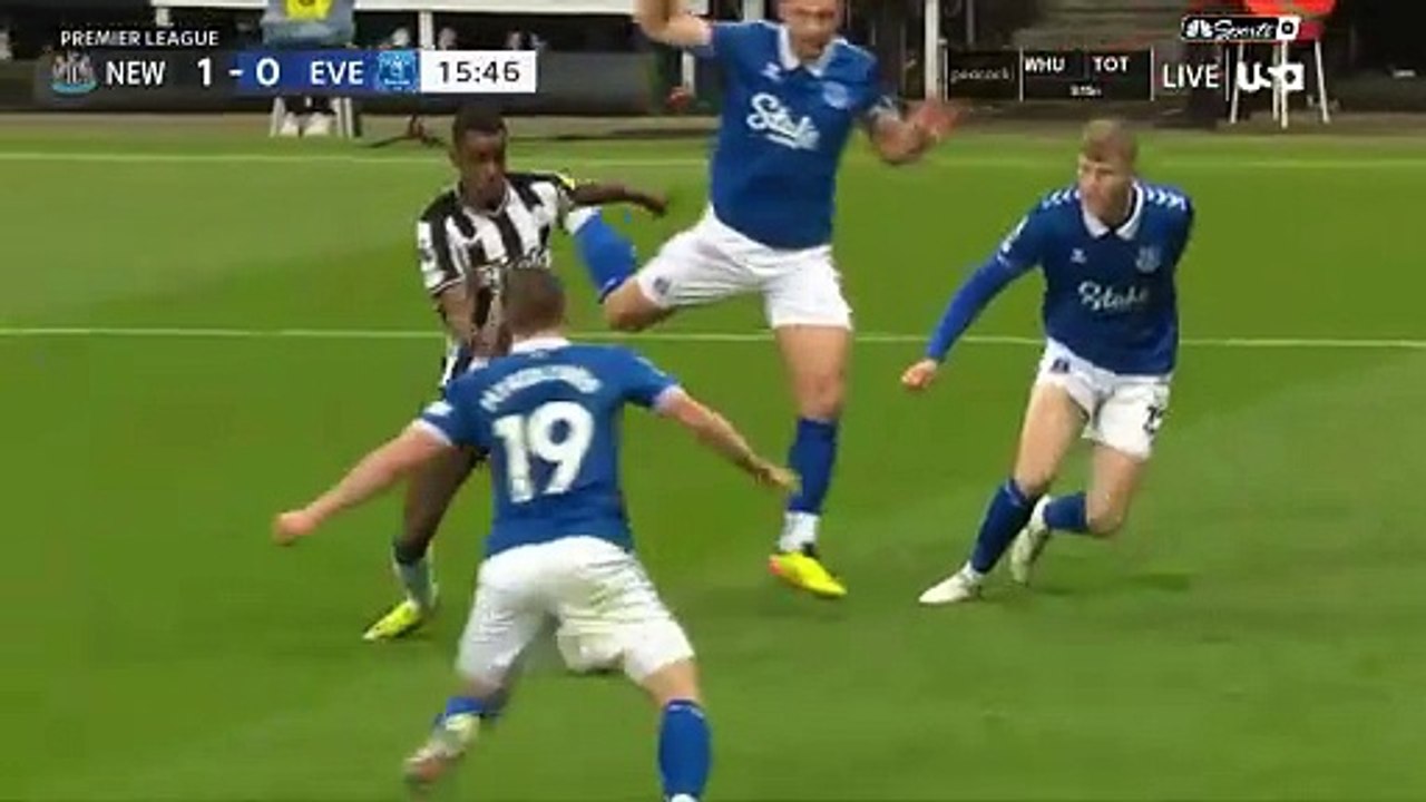 Newcastle United vs Everton Premier League 2023/24 Highlights HD