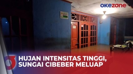 Download Video: Sungai Cibeber Meluap, Permukiman di Kampung Kebon Kopi Bogor Terendam Banjir