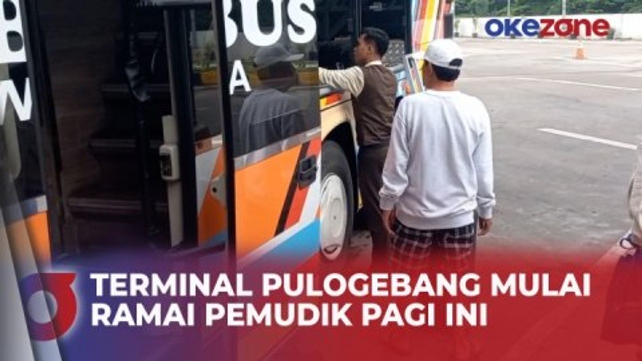 H-7 Lebaran, Pemudik di Terminal Pulogebang Jakarta Timur Mulai Meningkat