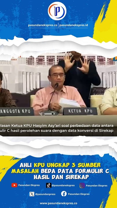 Ahli KPU Ungkap 3 Sumber Masalah Beda Data Formulir C Hasil dan Sirekap