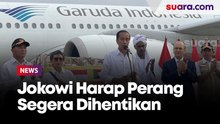 Lepas Bantuan Kemanusiaan Ke Mesir Dan Sudan, Jokowi Harap Perang Segera Dihentikan