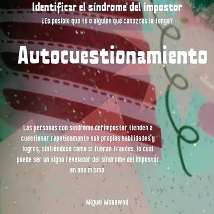 Miguel Mouawad- Autocuestionamiento: