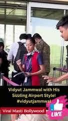 Download Video: Vidyut Jammwal, Sara Ali Khan and Varun Dhawan with wife Natasha At Airport Viral Masti Bollywood