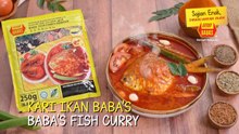 Resipi Kari Ikan BABA'S | Minit Ekspres