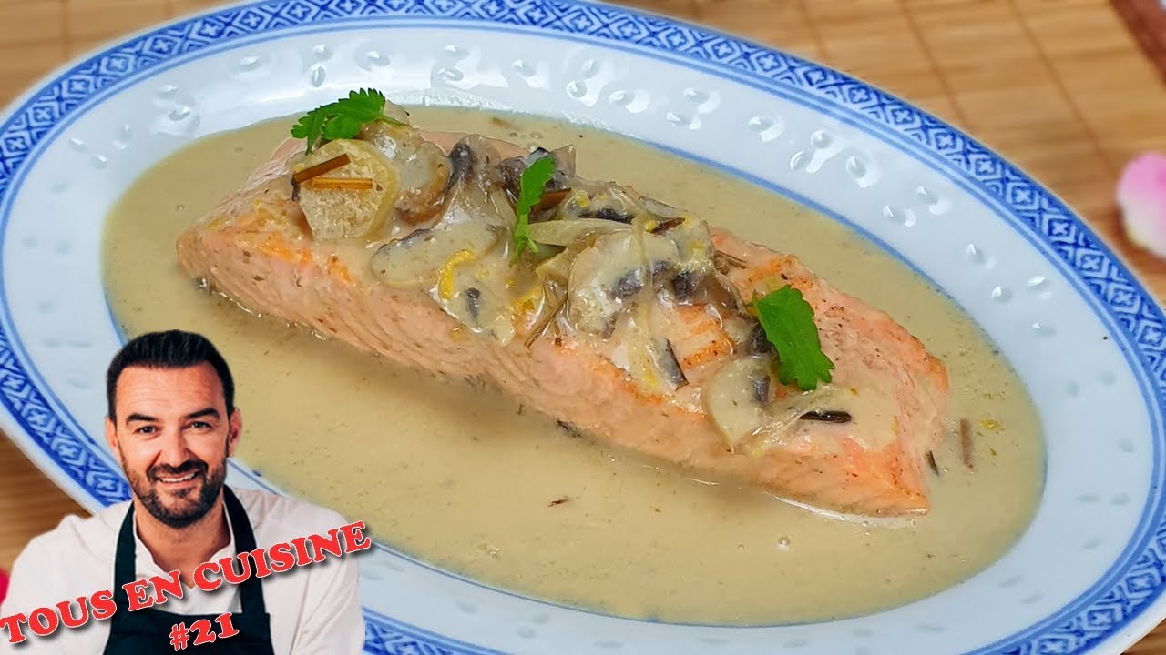 Tous en cuisine #21 : Le saumon bouillon thaï, riz aux petits pois de Cyril Lignac !