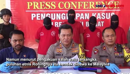 Polres Aceh Barat Tangkap 4 WNI Pelaku Penyelundup Pengungsi Rohinya di Aceh