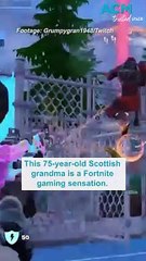 75-year-old Scottish grandma becomes online gaming viral sensation