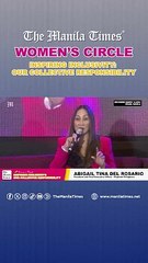 Abigail Tina Del Rosario | The Manila Times Forum