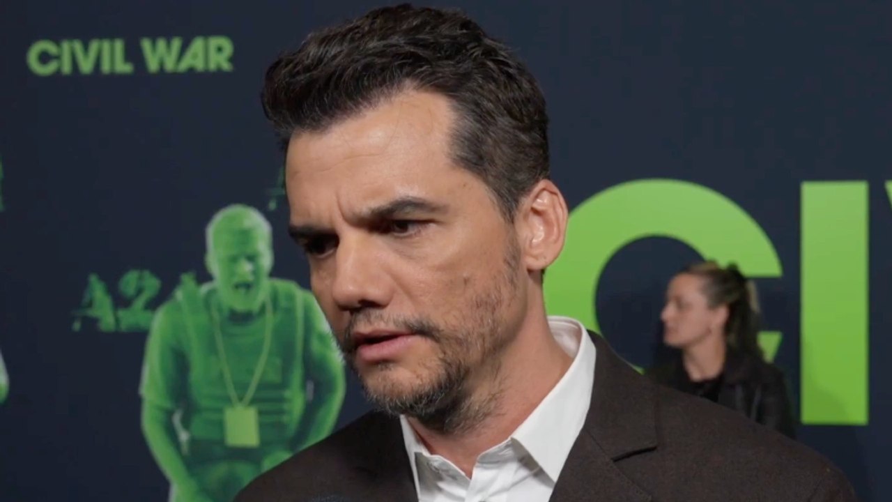 Wagner Moura on 'Civil War' Inciting Real-World Violence: "The Film Doesn't Have a Political Agenda" | THR Video