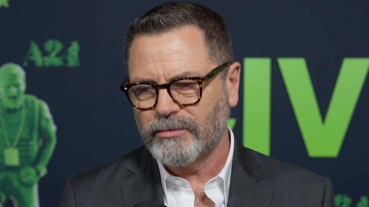 Nick Offerman on Alex Garland's 'Civil War' Potentially Causing Real-World Violence | THR Video