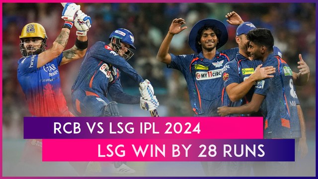 RCB vs LSG IPL 2024 Stat Highlights: Lucknow Super Giants Secure Second Consecutive Victory