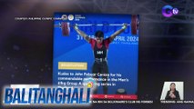 Pinoy weightlifter na si John Febuar Ceniza, nag-qualify sa 2024 Paris Olympics | BT
