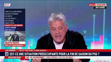 "Ne me parle pas", "Vous êtes nuls !" : Éric Blanc s’emporte avec véhémence sur le plateau de L’Équipe du Soir