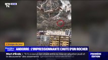 Andorre: l'impressionnante chute d'un rocher de 180 tonnes qui s'arrête juste avant des habitations