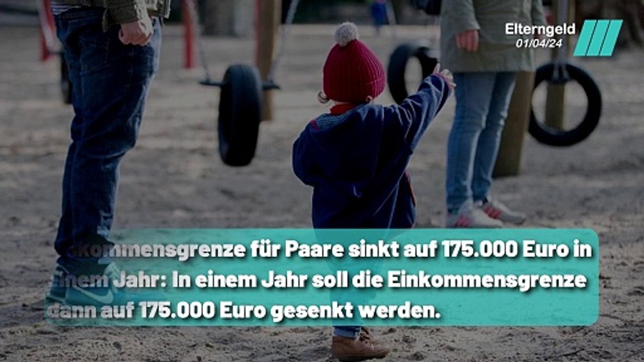 Elterngeld: Maximal ein Monat für beide Elternteile