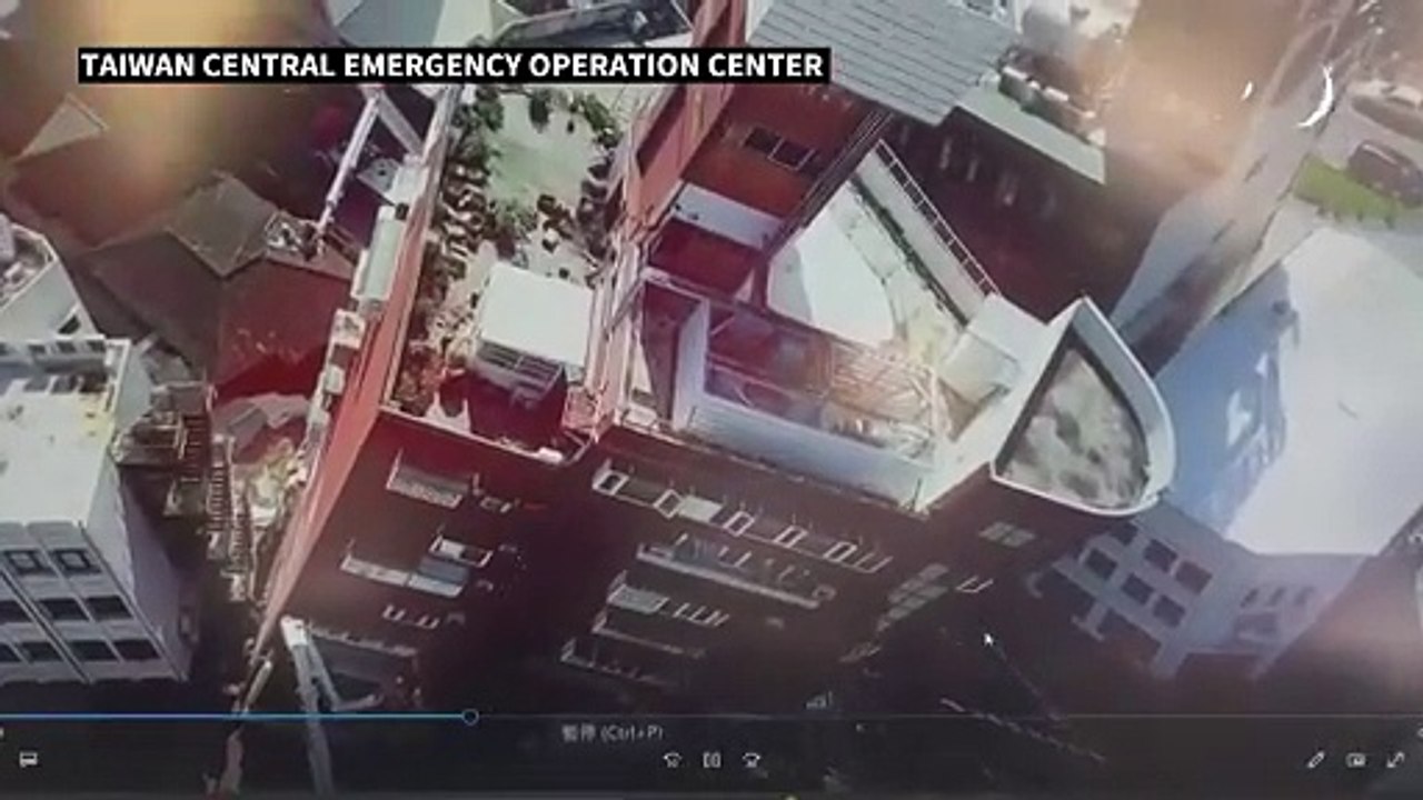 Schweres Erdbeben erschüttert Taiwan: Tote und viele Verletzte
