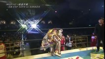 NJPW New Beginning in Osaka 2018 IWGP Heavyweight Championship SANADA vs Kazuchika Okada