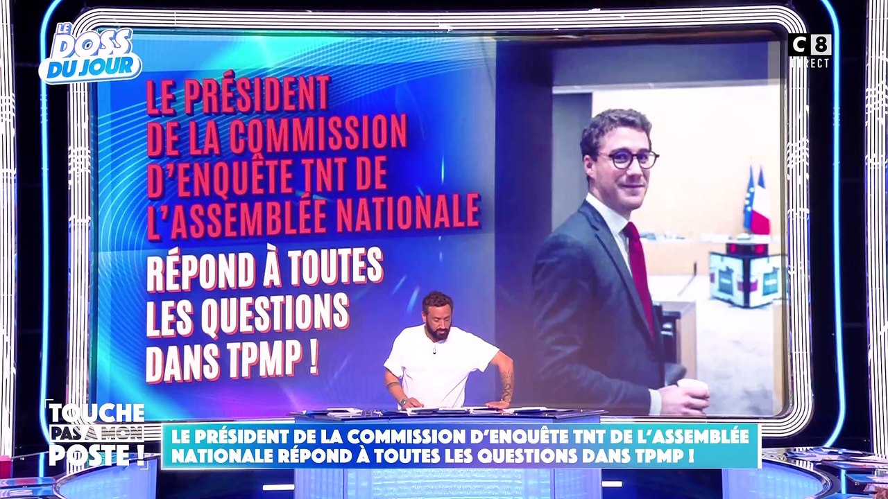 Cyril Hanouna dénonce le 2 poids, 2 mesures de l'Arcom qui tape sur TPMP pour avoir affiché le logo du réseau X, mais épargne "Quotidien" qui cite et montre la marque de "la polaire de Yann Barthes"