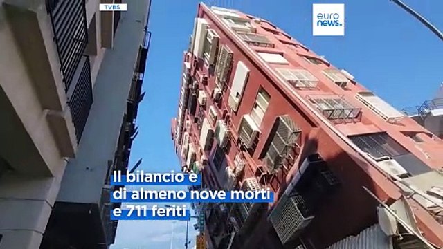 Terremoto a Taiwan: continuano soccorsi dopo scosse magnitudo 7,4 e 6,5: almeno 9 morti e 711 feriti