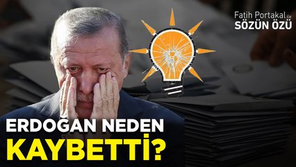 ERDOĞAN NEDEN KAYBETTİ! MADDE MADDE AÇIKLIYORUM!